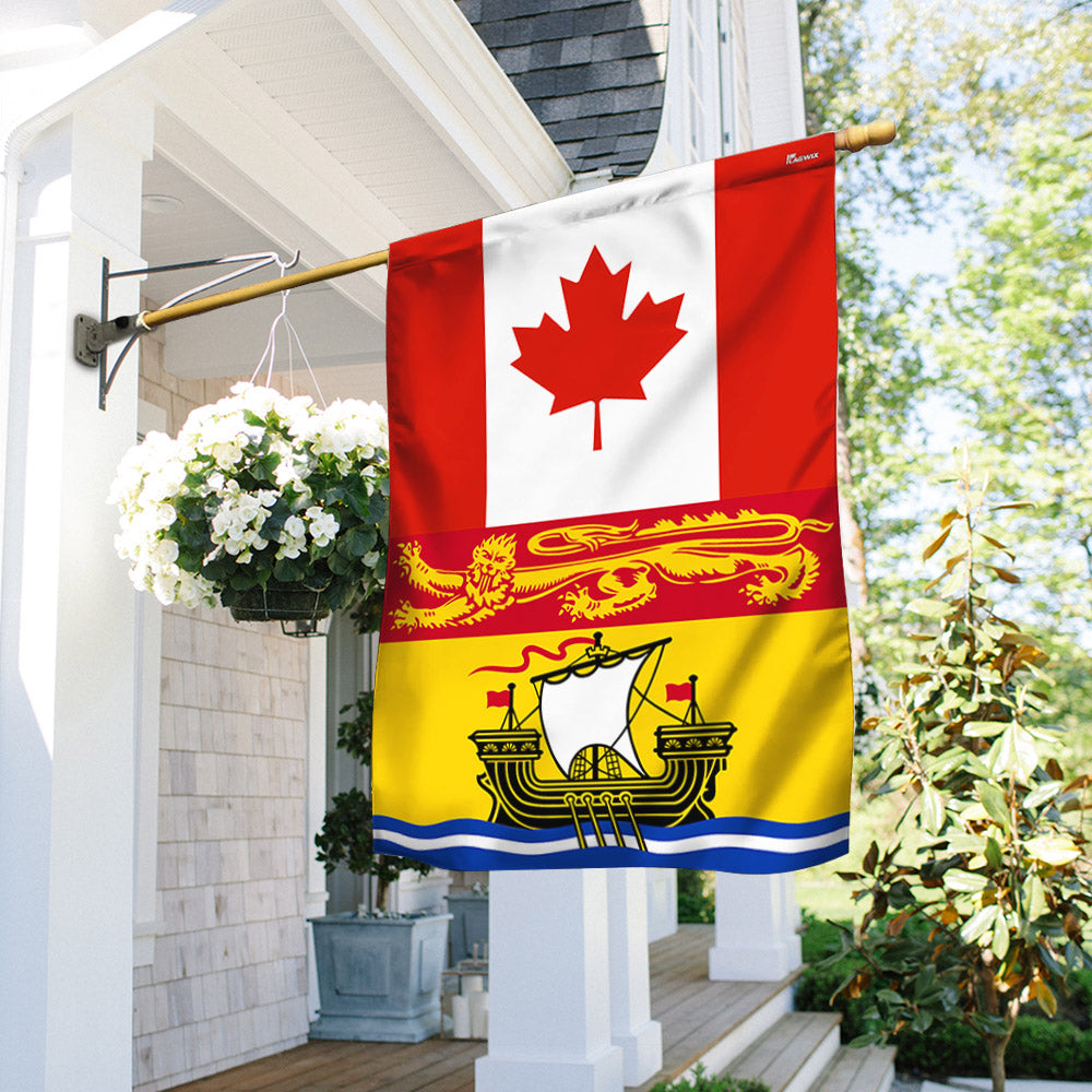 FLAGWIX Canada And New Brunswick Flag TQN2470F – Flagwix