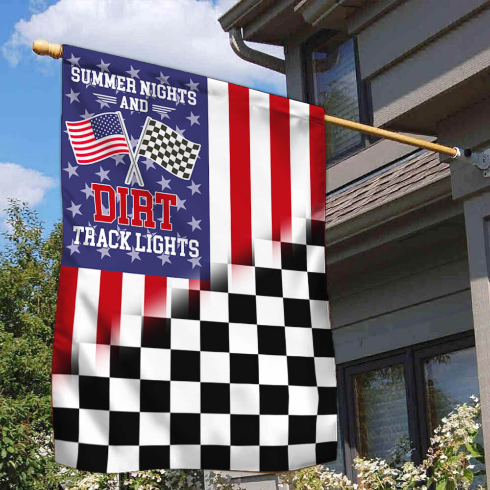 Racing Dirty Checkered Flag Rug