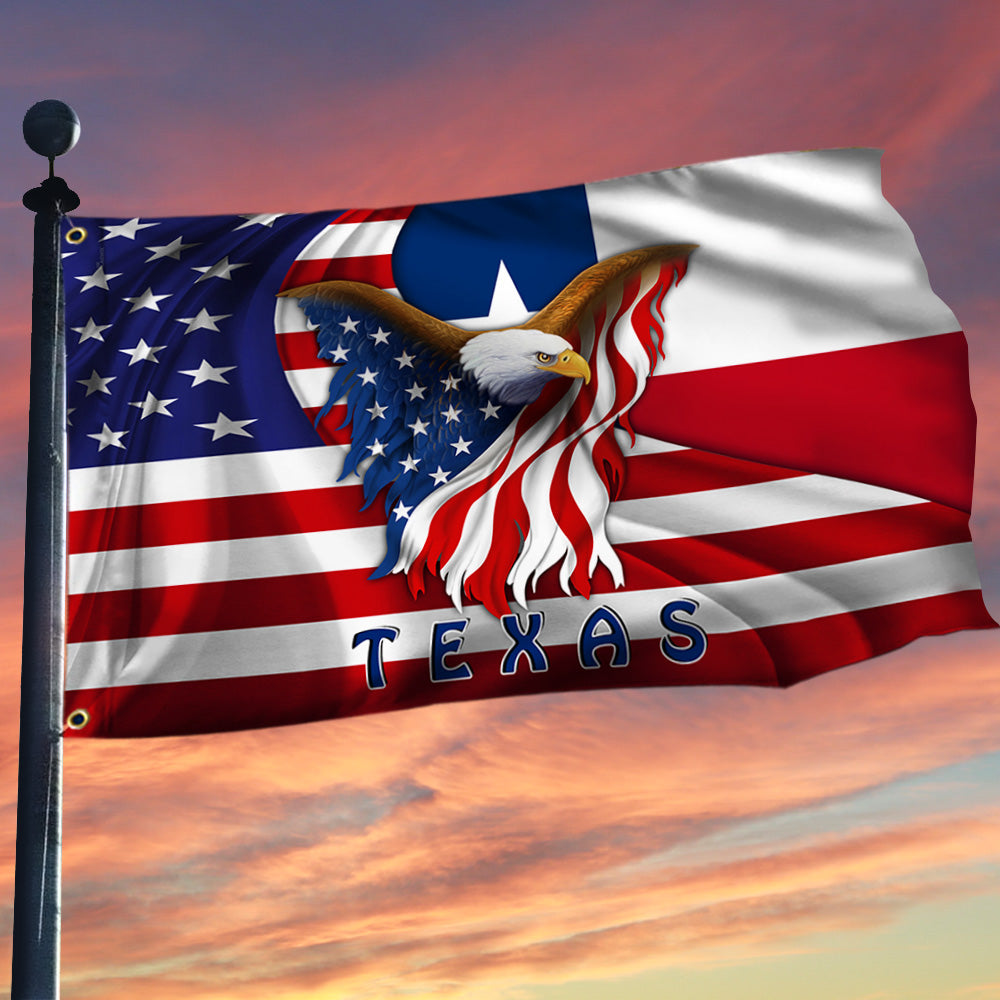 Texas flag, Eagle Fly With Us – Flagwix, image size:1000x1000