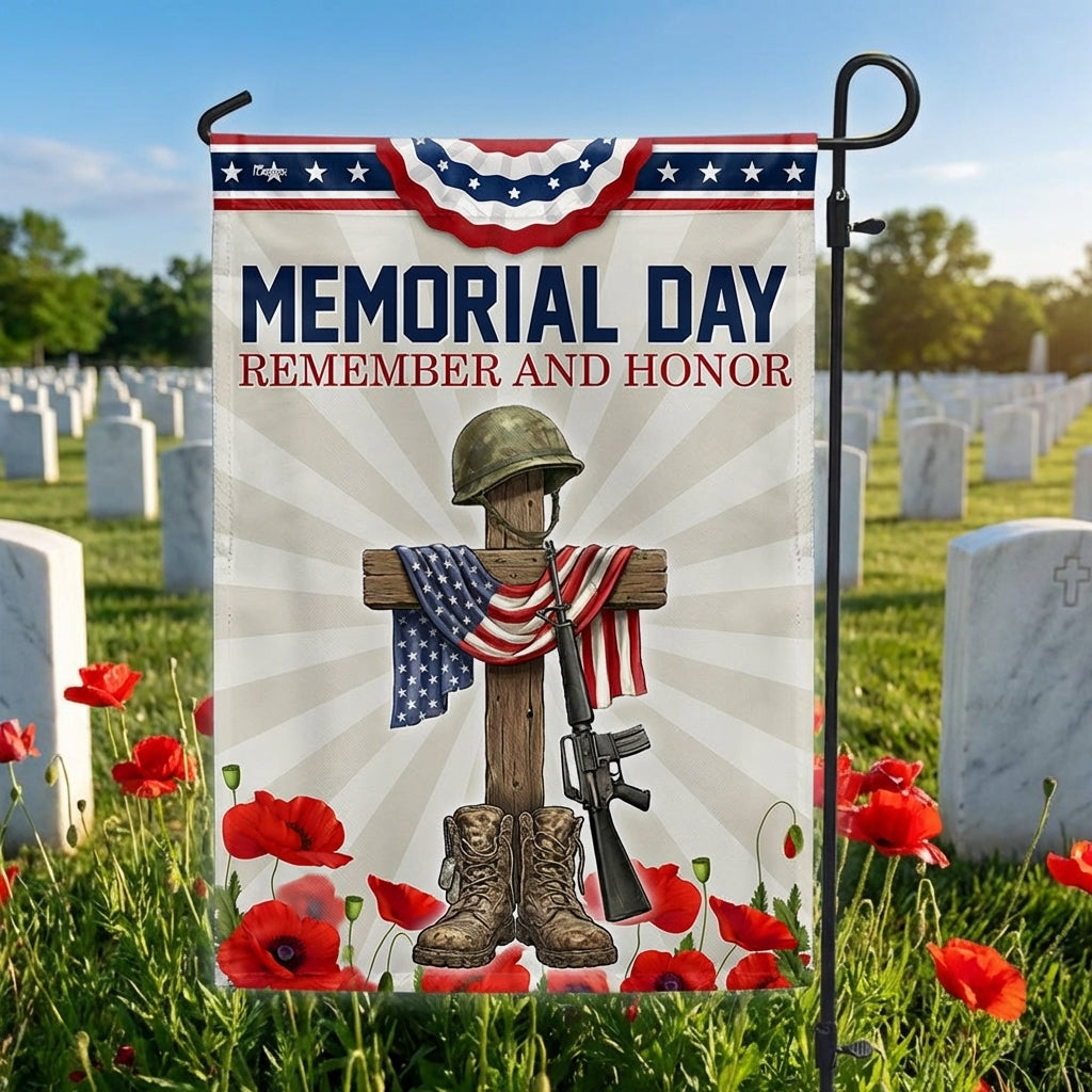 Memorial Day Flag, Remember and Honor US Veterans Flag Decor – Flagwix