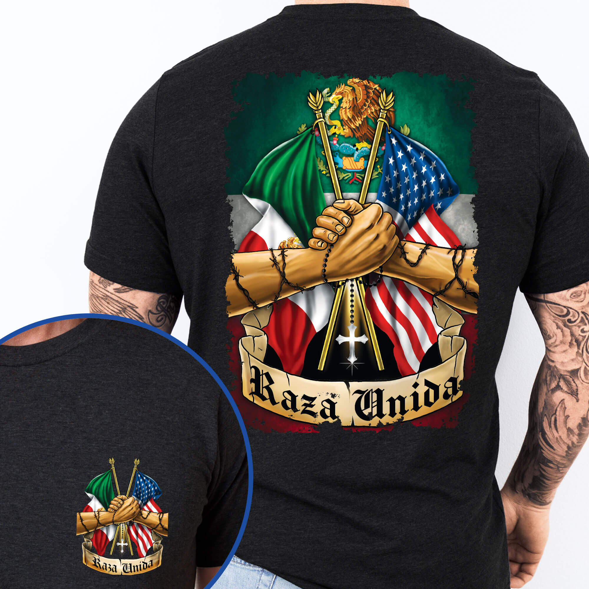 Pyramex Vollkrempen-Mütze – Maßgeschneidert Mit Hydro-Tauch-Design – Mexican American United Race – Hart & Robust