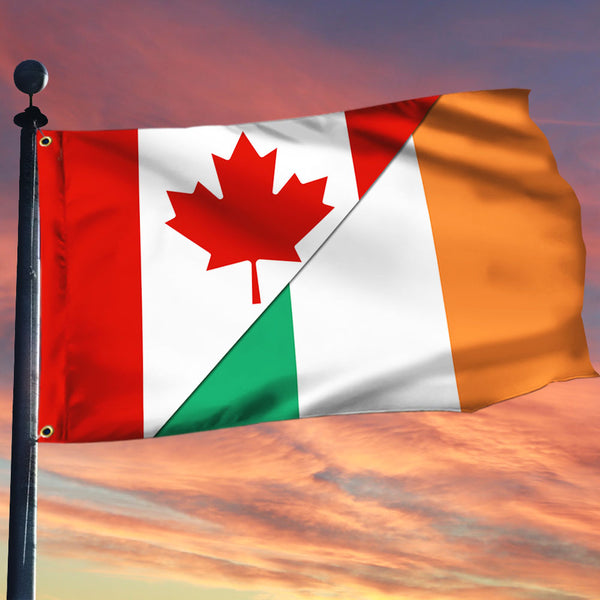 Canada Ireland Grommet Flag TPT615GF