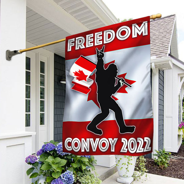 Bigfoot Freedom Convoy, Canada Freedom Convoy 2022, Support Truckers 2022, Mandate Freedom