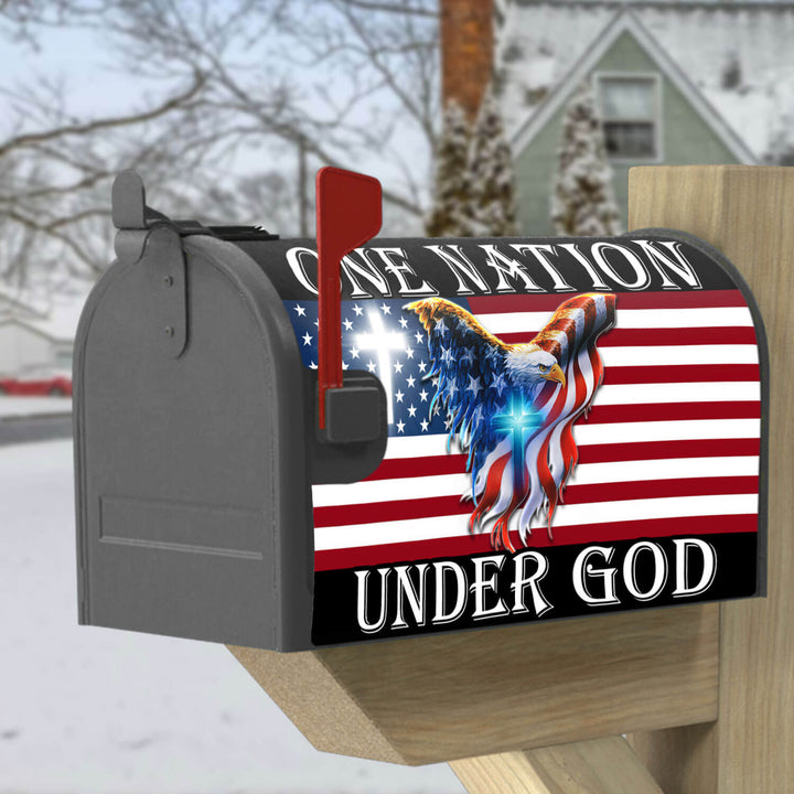4th of July mailbox cover