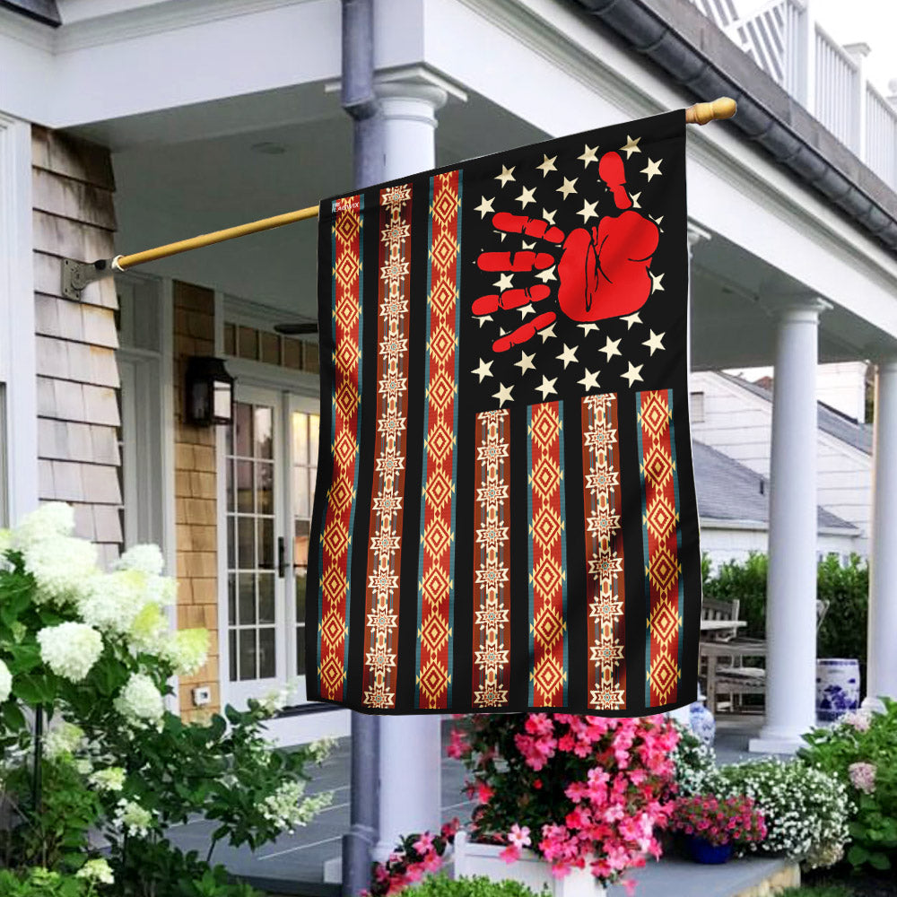 Native Pattern Flag Native American Indigenous Flag – Flagwix