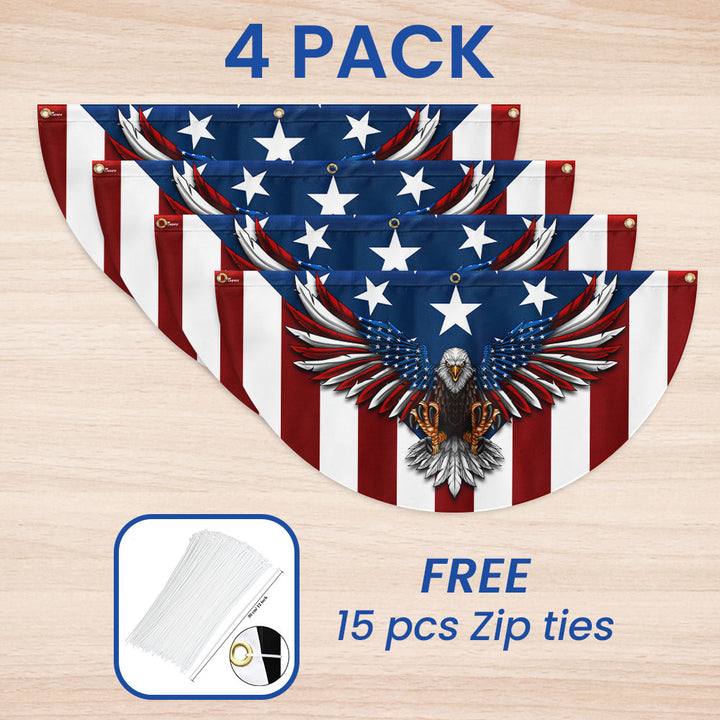 American eagle US flag