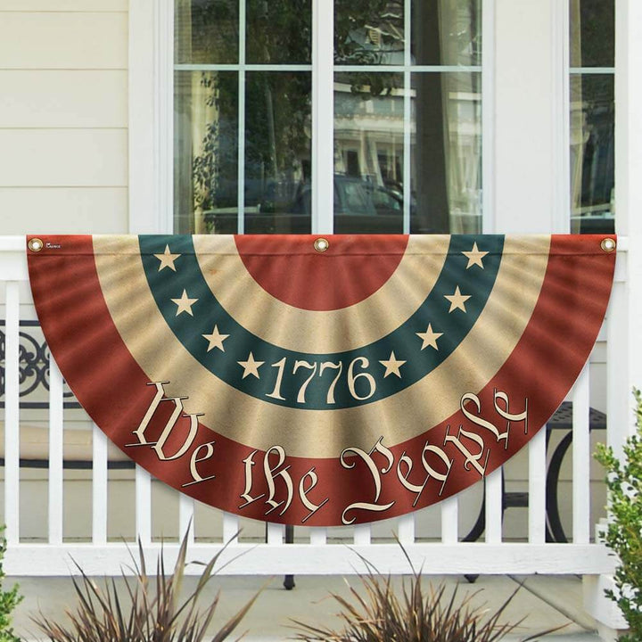 American flag bunting