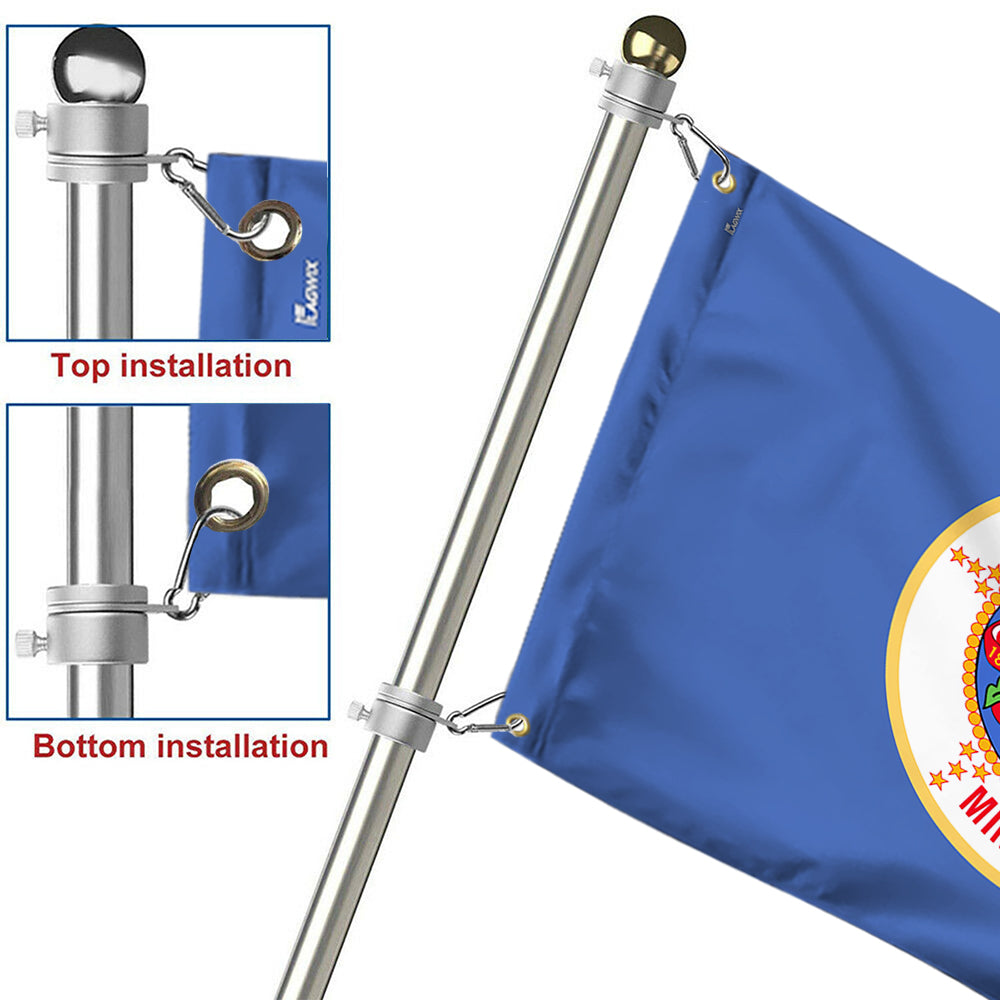 Minnesota Grommet Flag – Flagwix