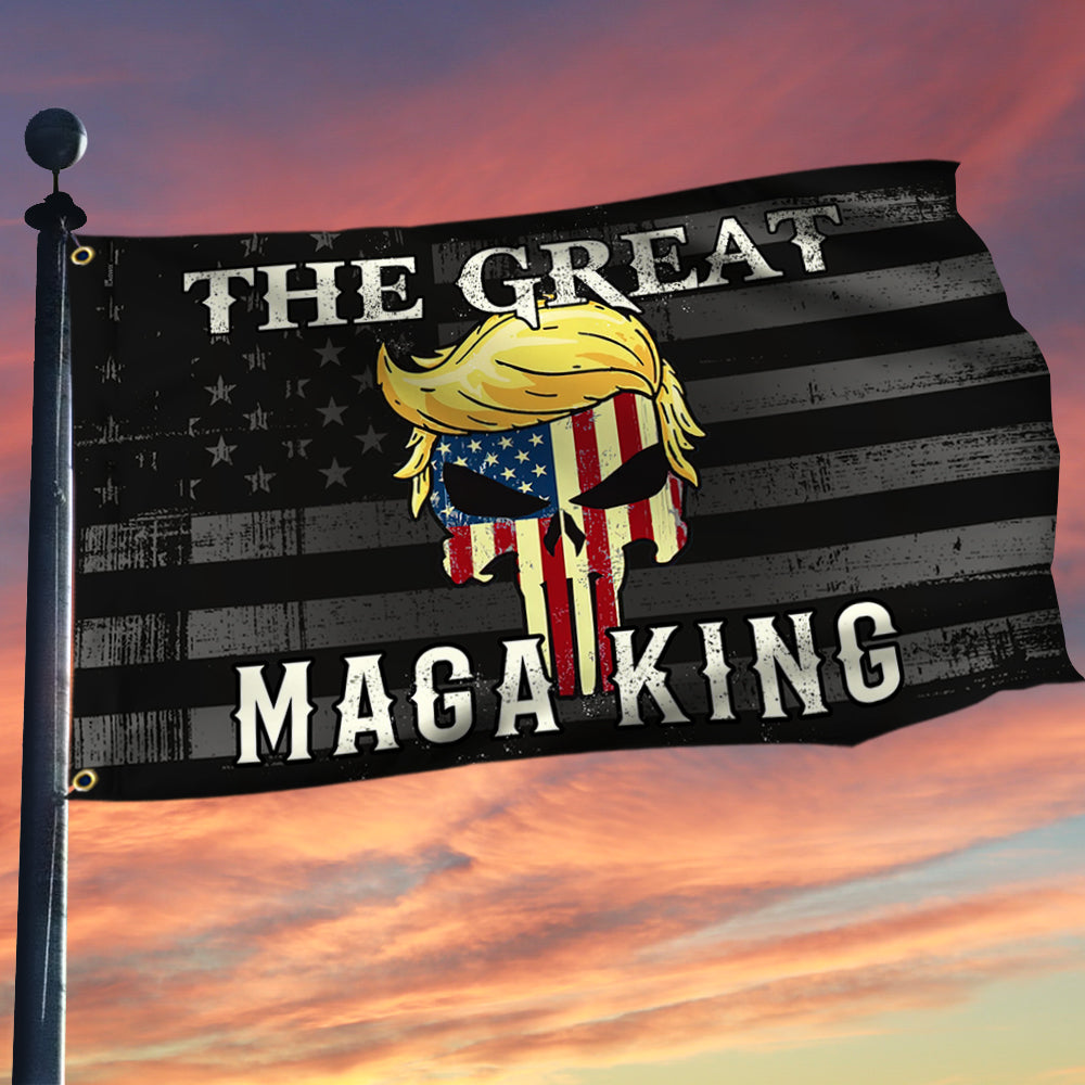 Ultra MAGA Grommet Flag The Great MAGA King – Flagwix