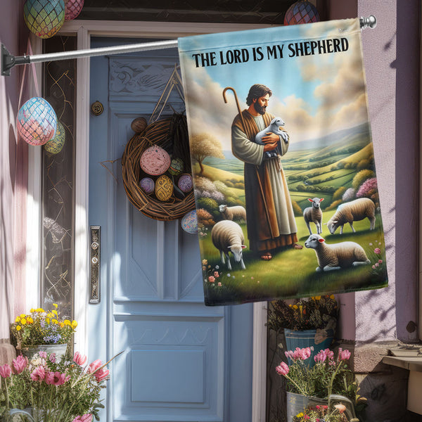 FLAGWIX  The Lord Is My Shepherd Jesus Flag TQN2523F