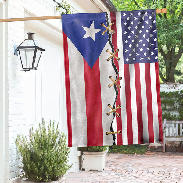 Puerto Rico American Flags Patriot America Puerto Rican Flag