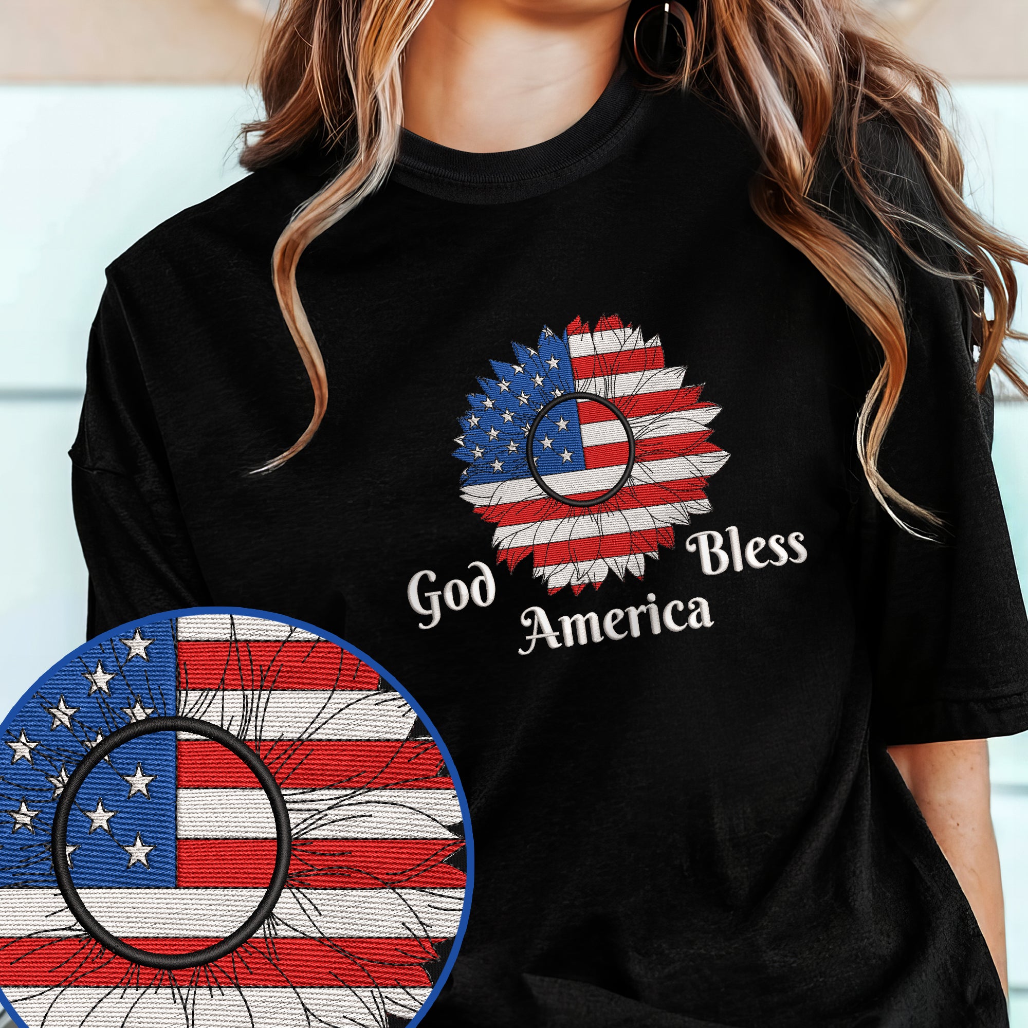 Embroidered T-Shirt – Flagwix