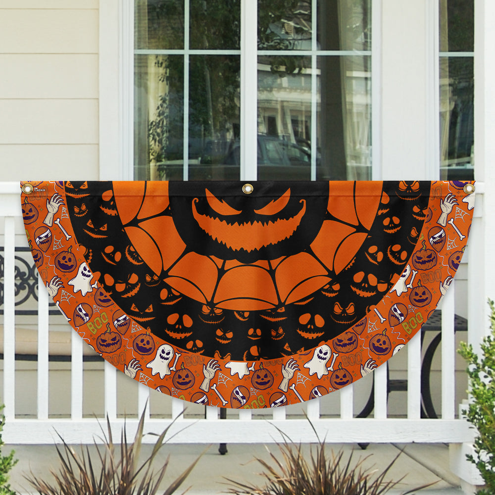 Halloween Non-Pleated Fan Flag – Flagwix
