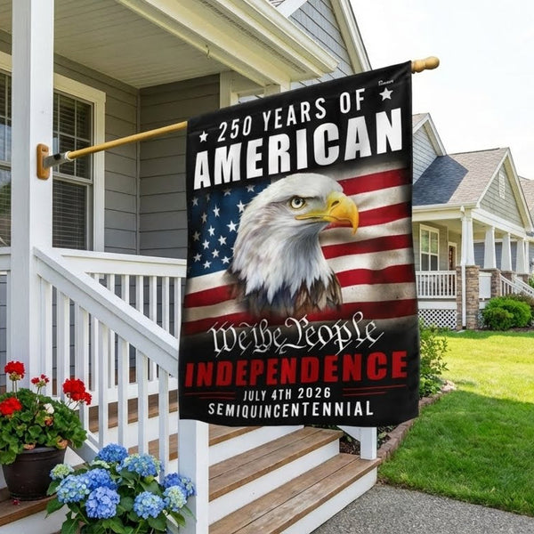 Flagwix American Flag - America 250th Anniversary We The People Eagle Flag