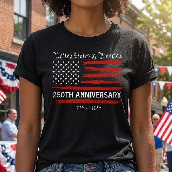 Patriotic Shirt | America 250th Anniversary Semiquincentennial Shirt
