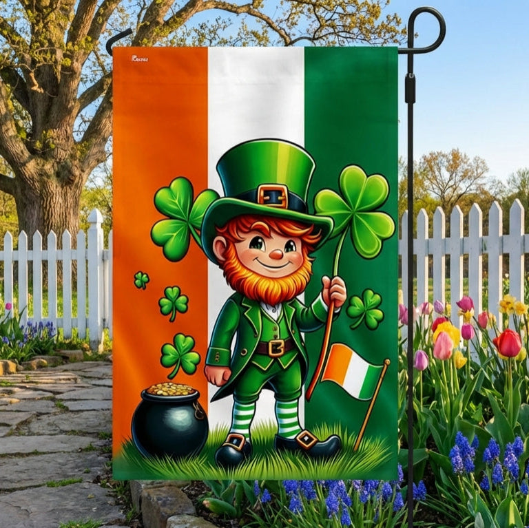 FLAGWIX Saint Patrick's Day Leprechaun Flag – Flagwix