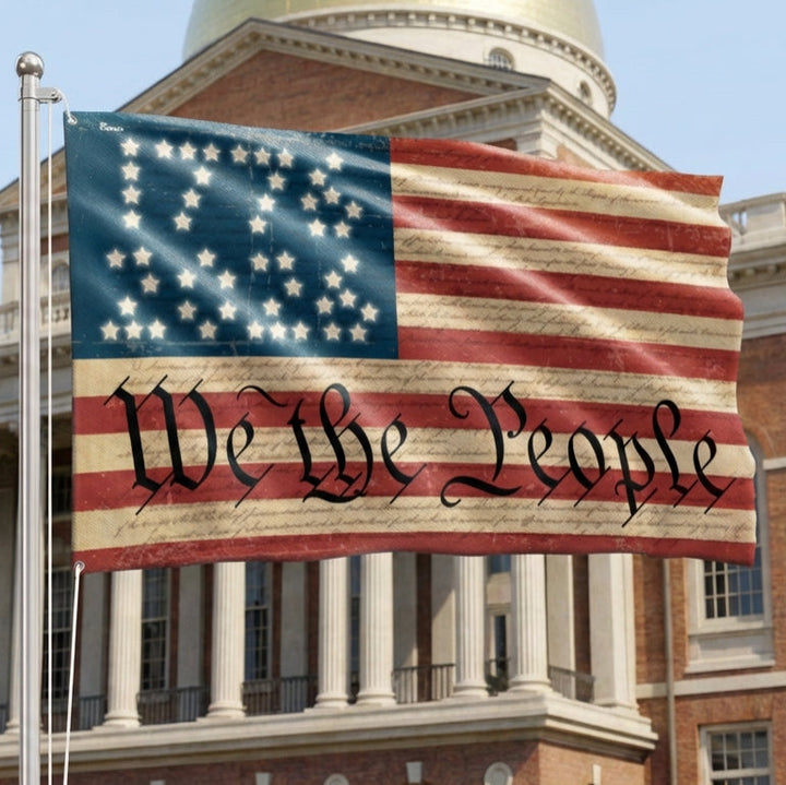 Flagwix We The People Grommet Flag 1776 - 2026 American Flag 250th Ann