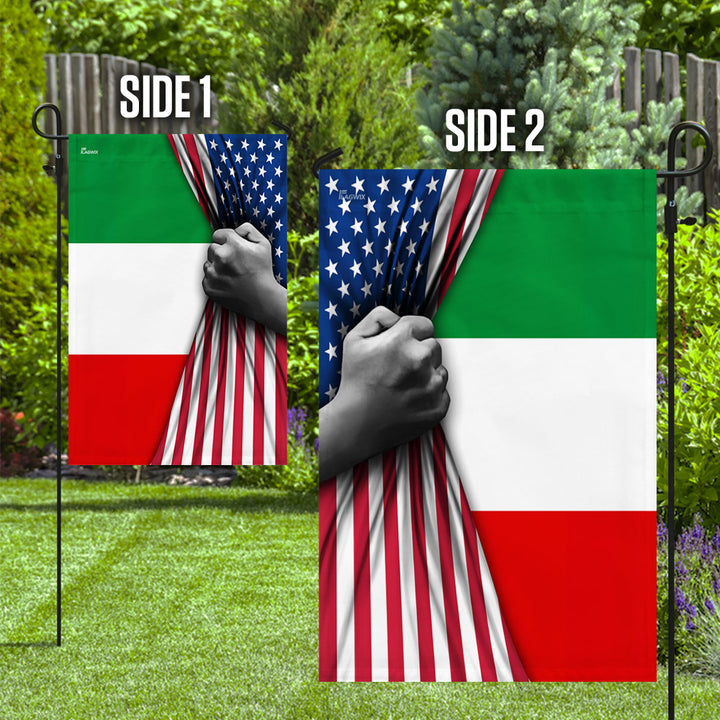 Italian American Decorative Flag