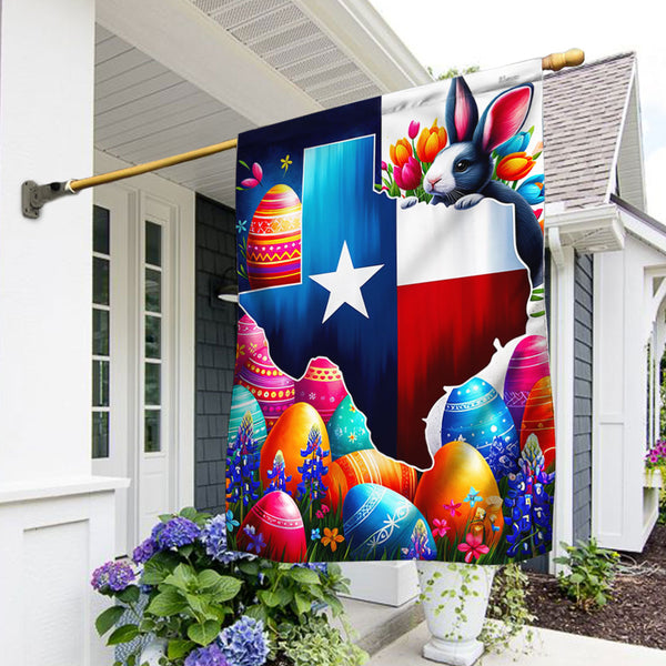 FLAGWIX  Texas Easter Day Bunny Eggs  Flag TQN2435F