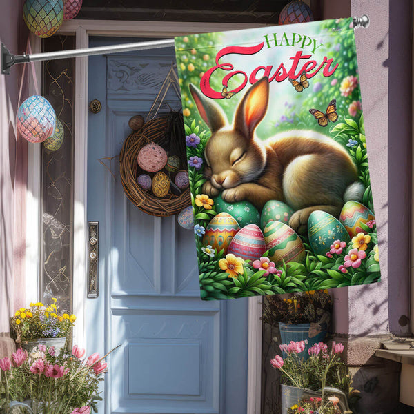 FLAGWIX  Happy Easter Bunny Flag TQN2526F