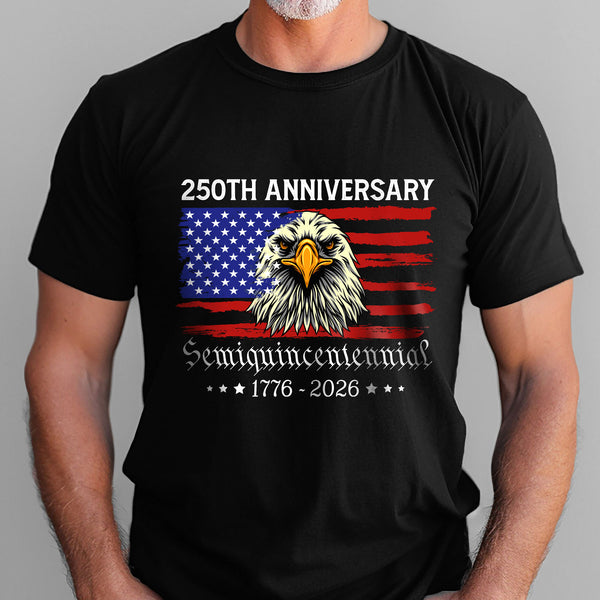 Patriotic America T-Shirt | 250th Anniversary Semiquincentennial Tee