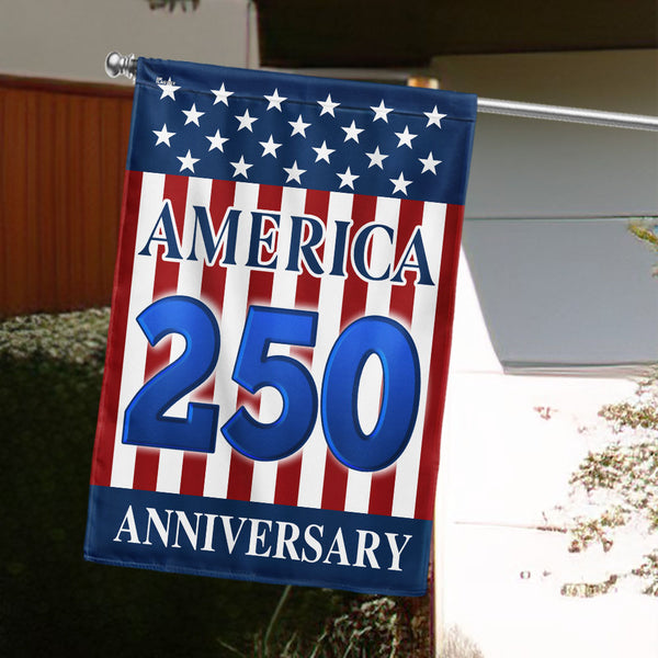 Flagwix American Flag - US Semiquincentennial 250th Anniversary Garden Flag