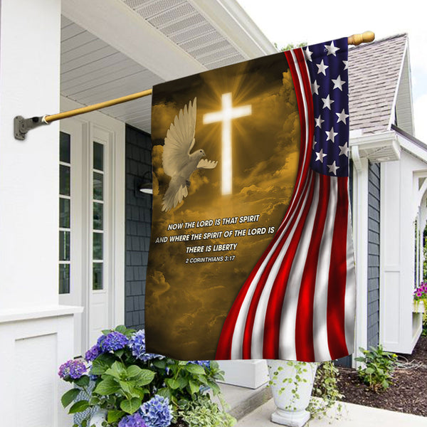 Jesus Flag Holy Spirit Liberty American Flag