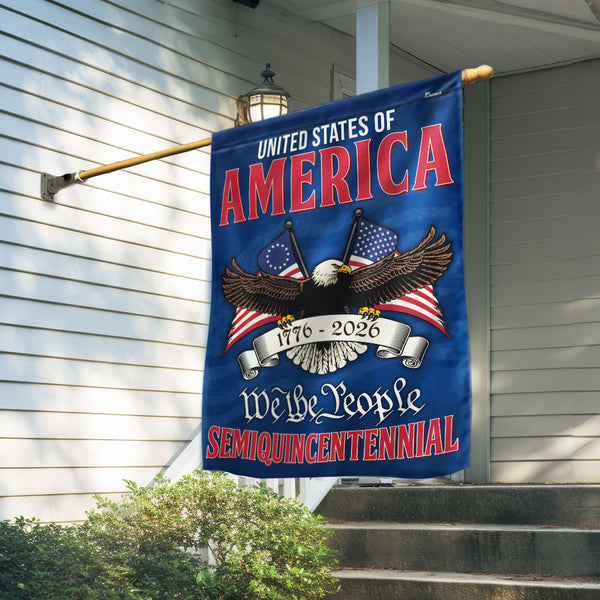 United States of America Flag | Patriotic We The People Eagle US Flag