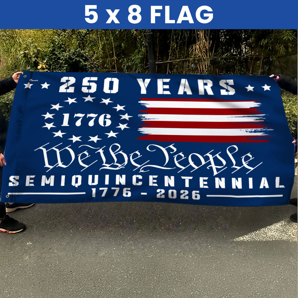 1776 Warrior Molon Labe American Flag – 3x5 Ft Woven Poly Nylon Banner (Trade Winds)