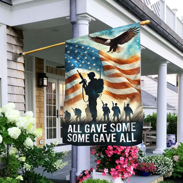 Memorial Day All Gave Some Veteran Flag VTM1108DNV