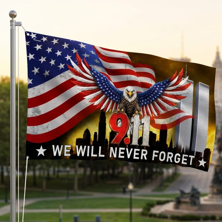 9/11 Memorial Tribute Flags | September 11 Memorial Flags – Flagwix