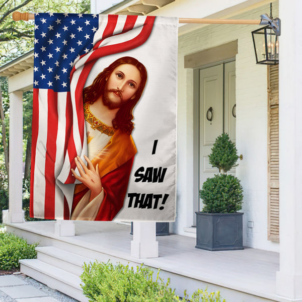 Jesus I Saw That Christian Flag
