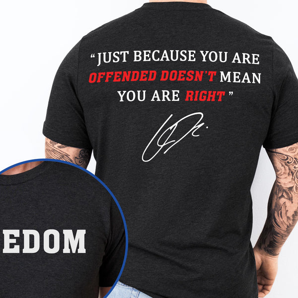 Freedom Charlie Kirk T-shirt | Patriotic Tee for Everyday Wear
