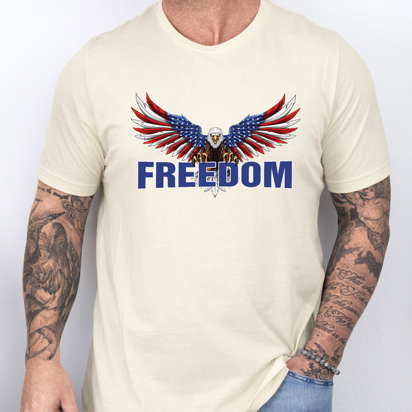 Patriotic Charlie Kirk Freedom Eagle, Speech of Freedom T-Shirt