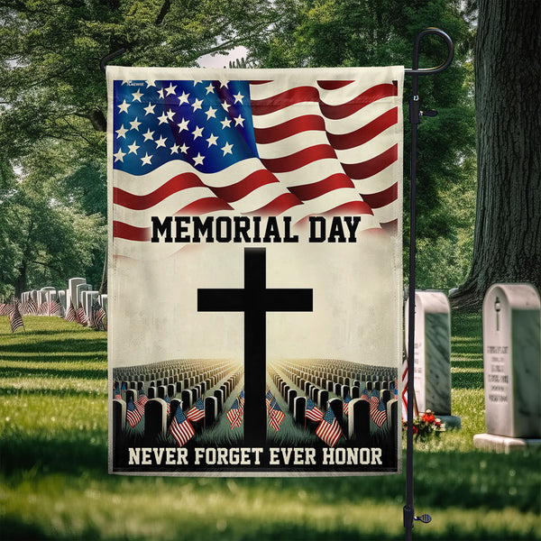 FLAGWIX Memorial Day Never Forget Ever Honor Flag