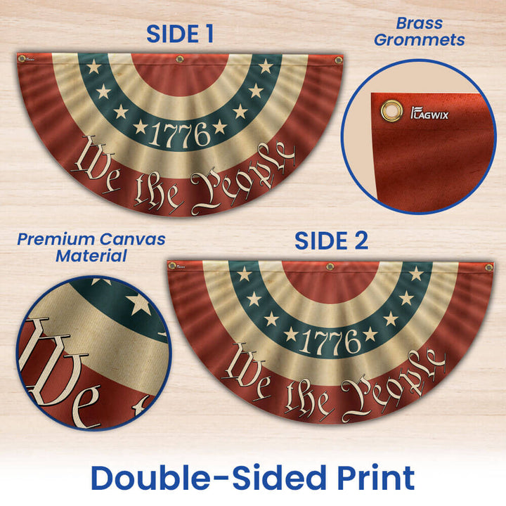 american flag bunting fabric