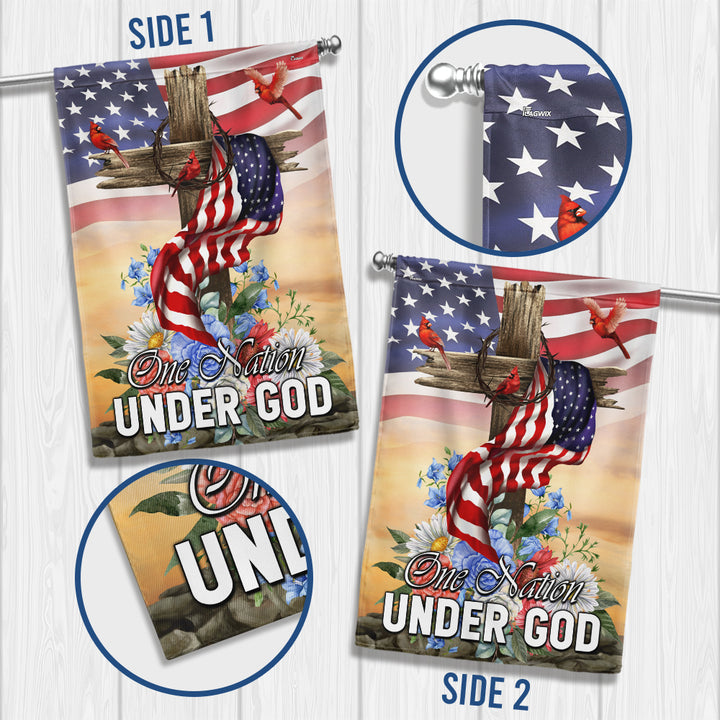  faith and patriotism flag