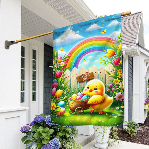 FLAGWIX  Easter Joy Chick Eggs Flag TQN2519F