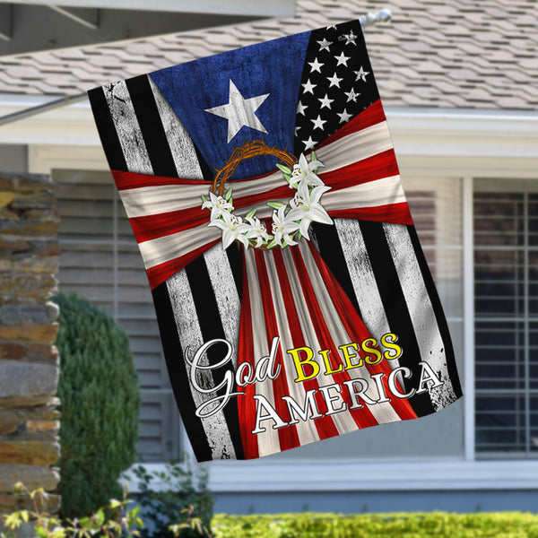 God Bless America Flag MLN71F