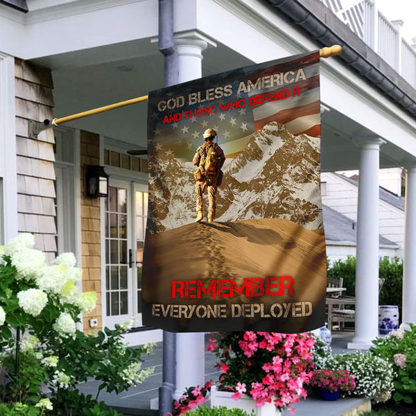 R.E.D Friday Flag Remember Everyone Deployed MBH150F
