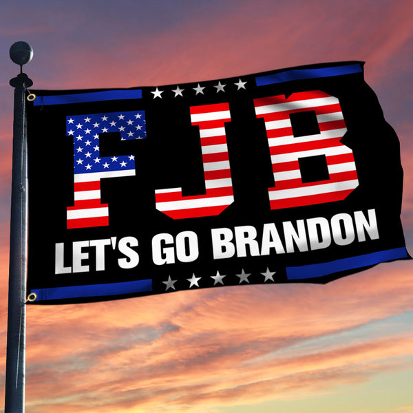 FJB Let’s Go Brandon Grommet Flag