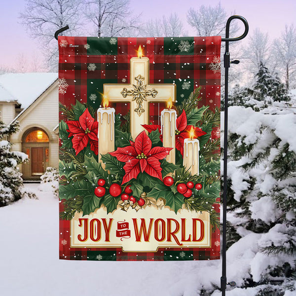 Joy To The World Keep Christ In Christmas Flag TQN4152F