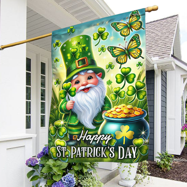Happy Saint Patrick’s Day Gnome Flag VTM919F