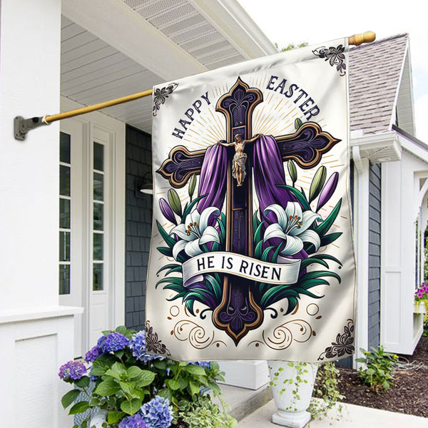 FLAGWIX  Easter Flag He Is Risen TQN2397F
