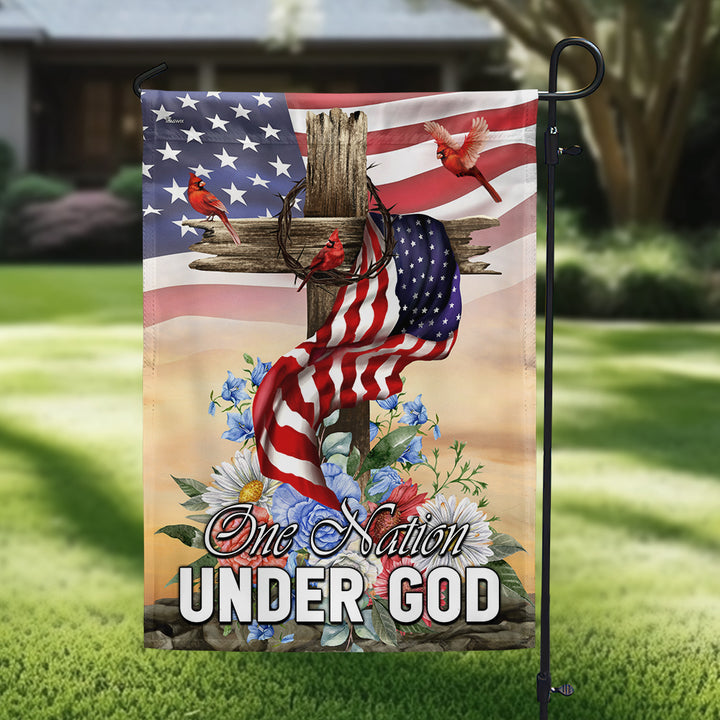 patriotic outdoor decor