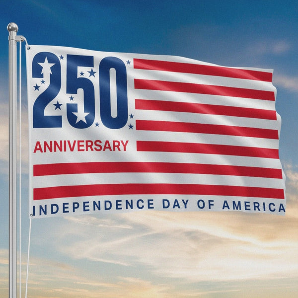 Flagwix American Flag - 250 Anniversary Independence Day of America 4th Of july Grommet Flag TQN5567NTH