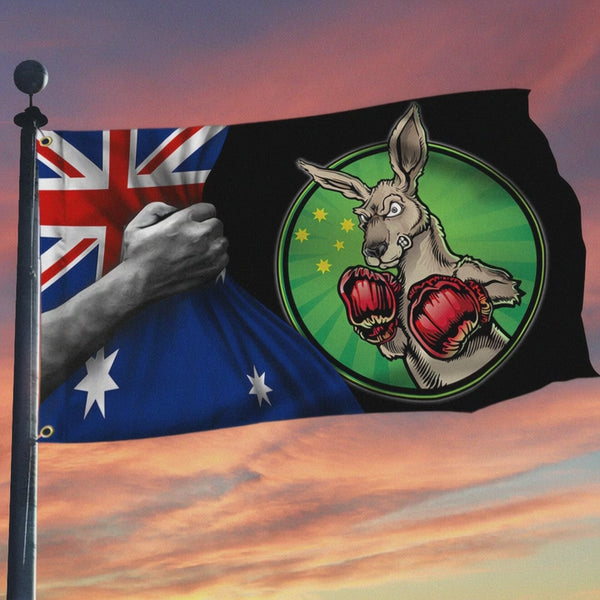 Australia Day Kangaroo Australian Flag