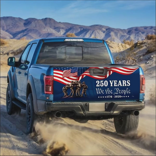 250 Years of America We The People Truck Tailgate Decal Sticker Wrap
