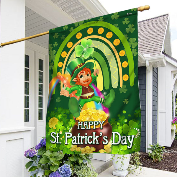 Leprechaun Shamrock Irish Happy St. Patrick's Day TPT2518F