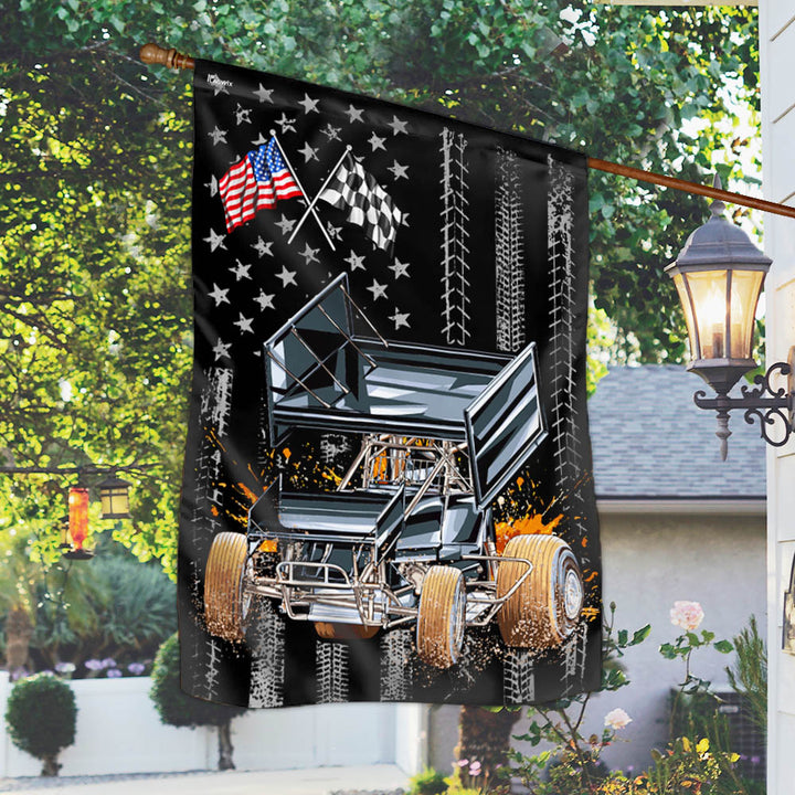 Junk Racing Flag FLAGWIX Sprint Car Racing Dirt Racing Flag – Flagwix